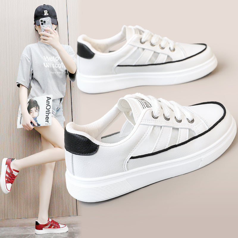 Damen Sportliche Sneaker mit modischem Design und atmungsaktiver Oberflächenstruktur EB