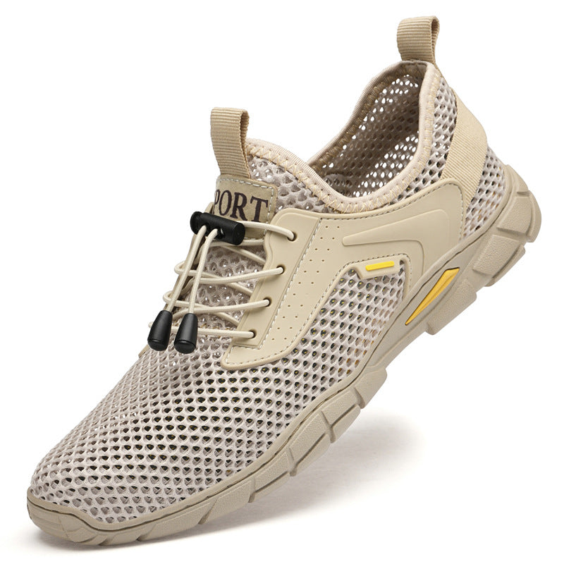 Herren Atmungsaktive Sport Sneakers mit rutschfester Sohle EB