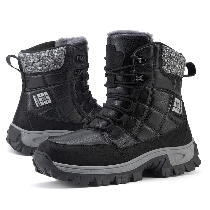 Damen Winterwanderstiefel mit rutschfester Sohle und isolierendem Innenfutter EB