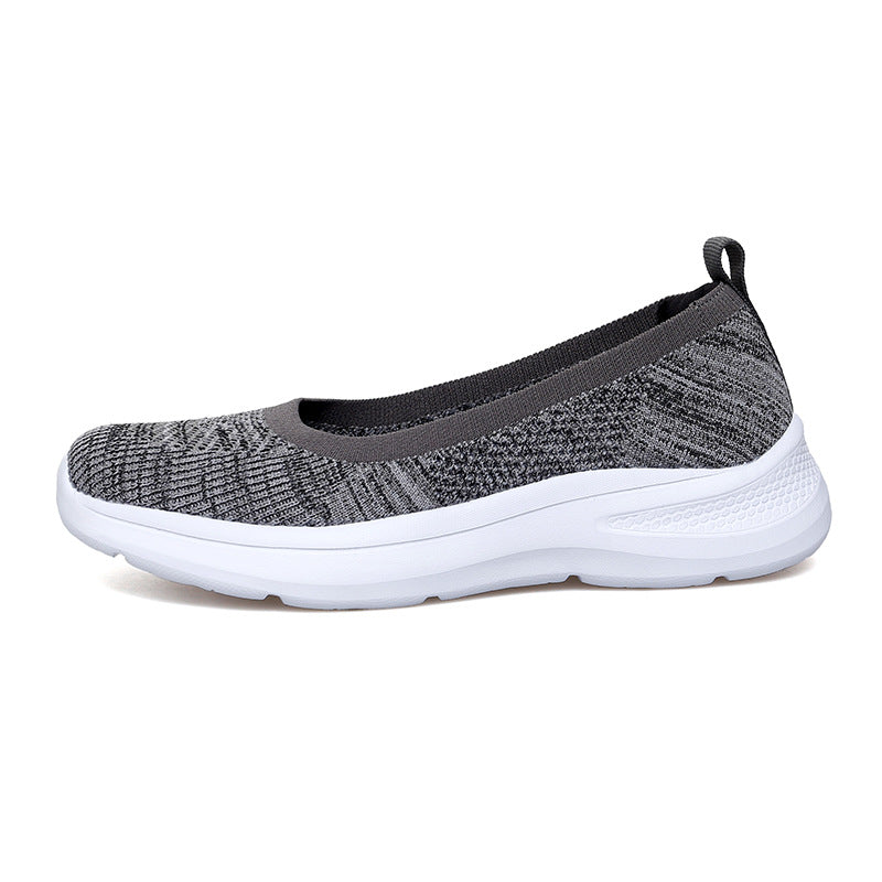 Damen Komfortable Slip-On Sneakers EB
