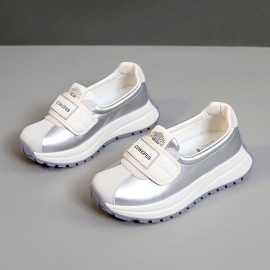 Damen Sportliche Sneakers mit praktischer Klettverschluss-Optik und ergonomischer Sohle EB