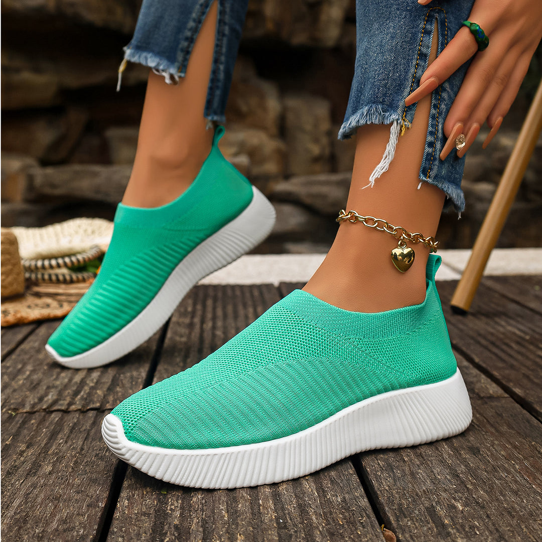 Damen Sportliche und atmungsaktive Sneakers EB