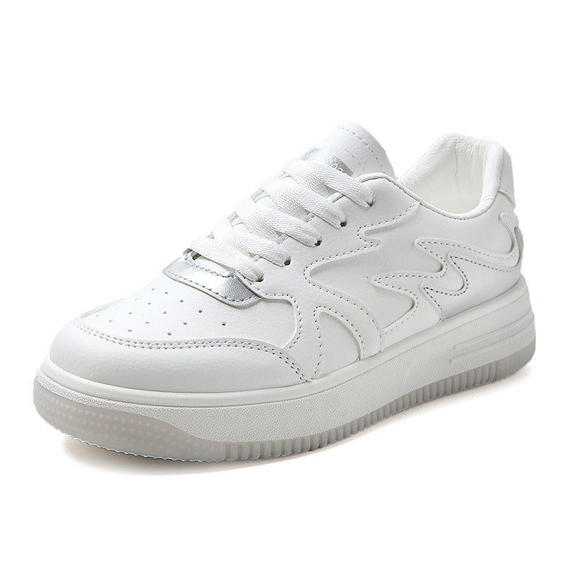 Damen modische Sneakers mit atmungsaktivem Obermaterial und dämpfendem Sohlenprofil EB