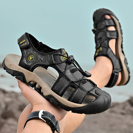 Damen Sportliche Sandalen mit ergonomischem Fußbett und rutschfester Sohle EB