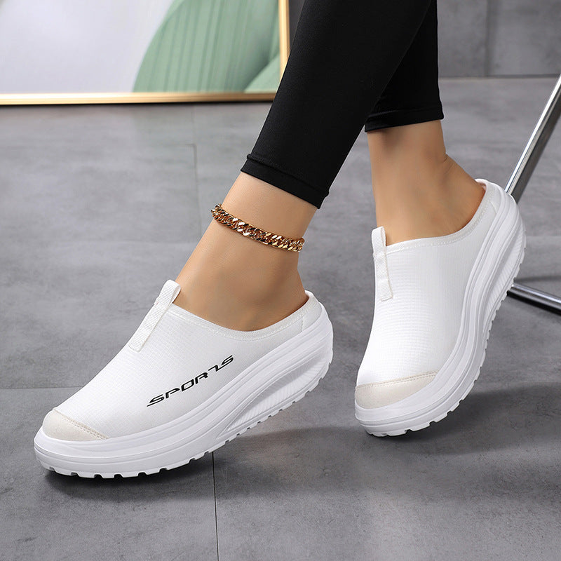 Damen Komfortable Freizeitschuhe mit elastischen Einsätzen EB