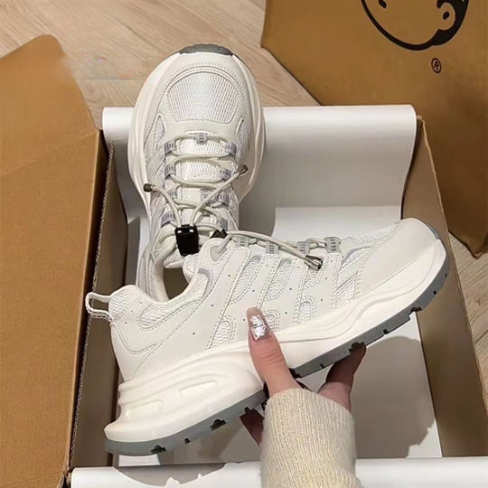 Damen Sportliche Trail-Sneaker mit atmungsaktiver Mesh-Oberfläche und rutschfester Sohle EB