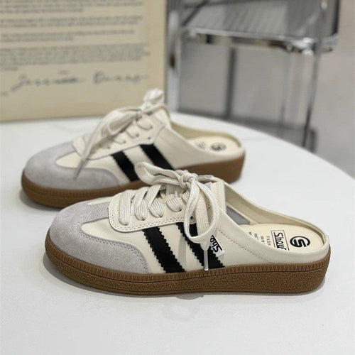 Damen Komfortable Slip-On Sneaker mit modischen Akzenten EB