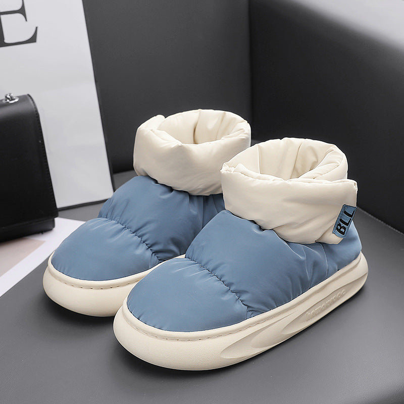 Damen warme Isolier-Schuhe mit hochwertiger Polsterung und rutschfester Sohle EB