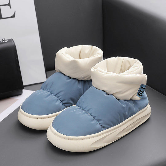 Damen warme Isolier-Schuhe mit hochwertiger Polsterung und rutschfester Sohle EB
