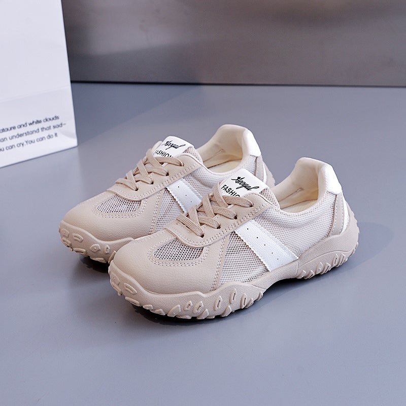 Damen Atmungsaktive Freizeit-Sneakers mit flexiblem Netzmaterial und rutschfester Sohle EB