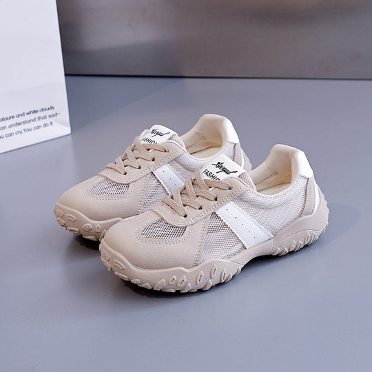 Damen Atmungsaktive Freizeit-Sneakers mit flexiblem Netzmaterial und rutschfester Sohle EB