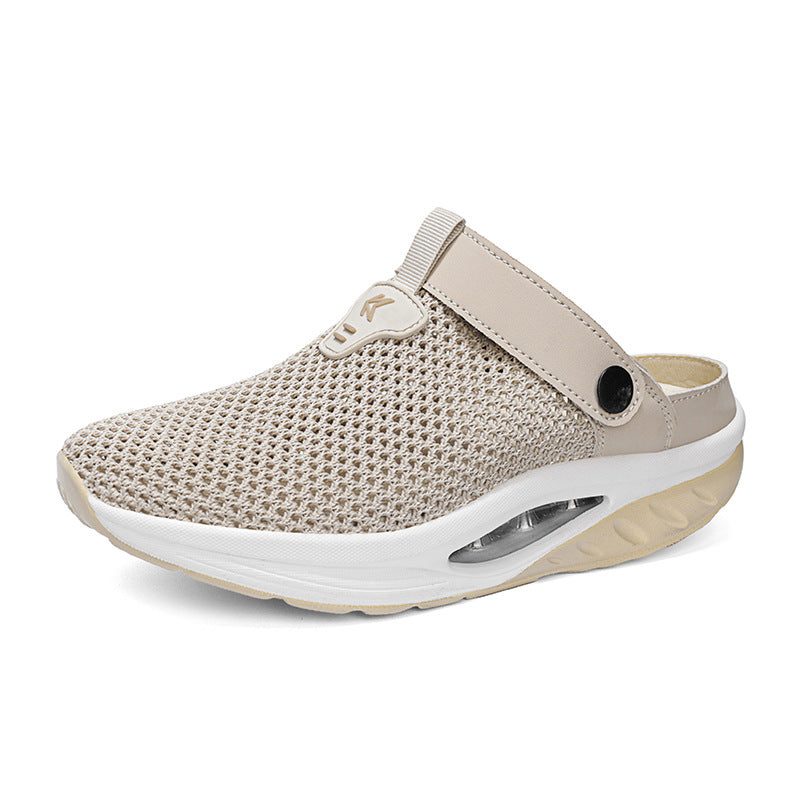 Damen Atmungsaktive Clogs mit dämpfender Sohle EB