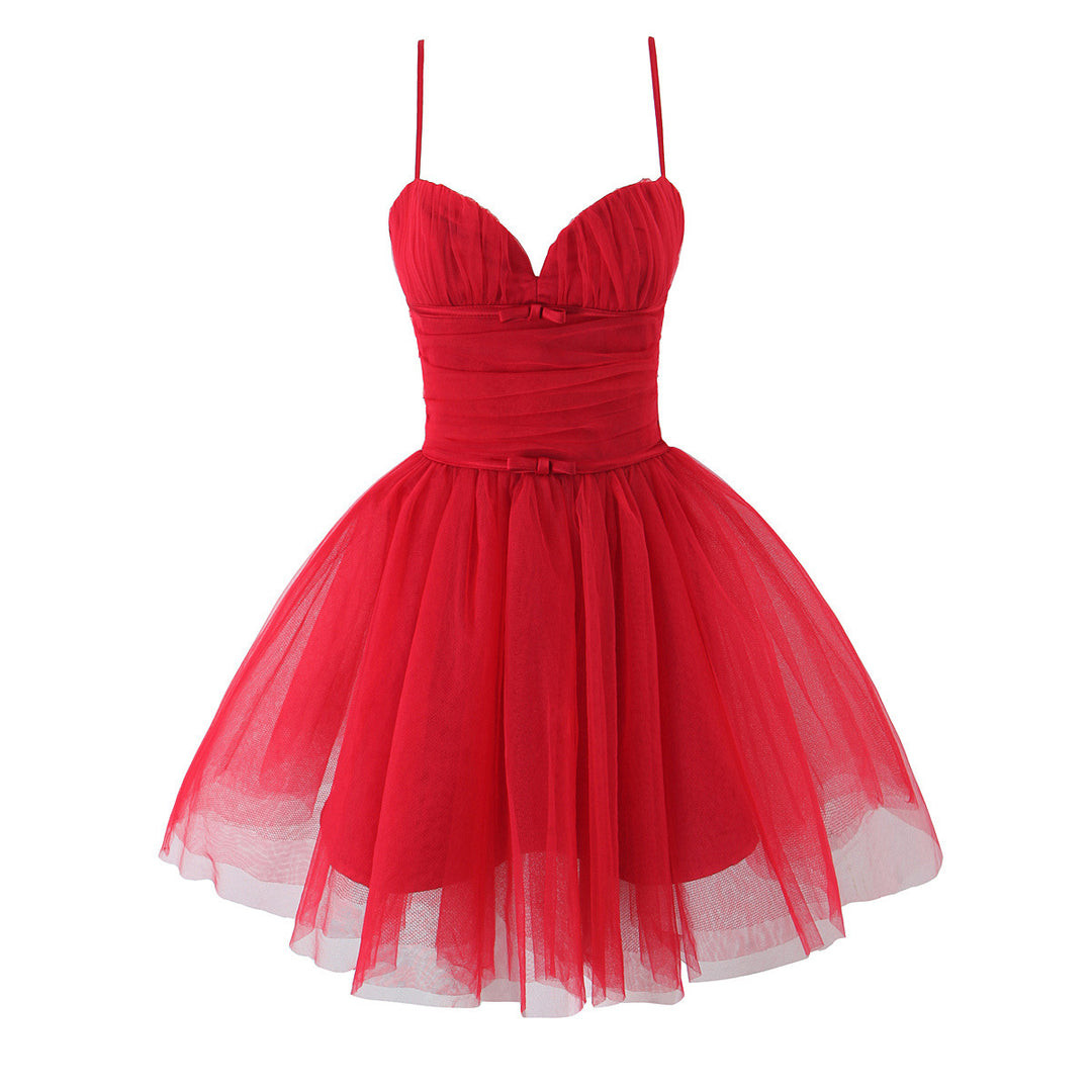 Damen Tüllballkleid mit Spitzenoberteil EB