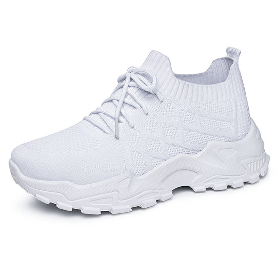 Damen Freizeitsneakers mit atmungsaktivem Strickoberteil und dämpfender Sohle EB