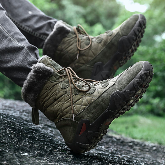 Damen gefütterte Winterstiefel mit rutschfester Sohle von EB