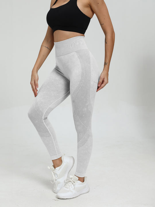 Damen Hochwertige Sportleggings mit hohem Bund EB
