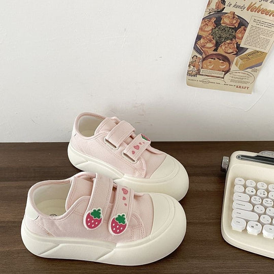 Damen Sneakers mit farbigen Knopf-Details und flexiblem Design EB