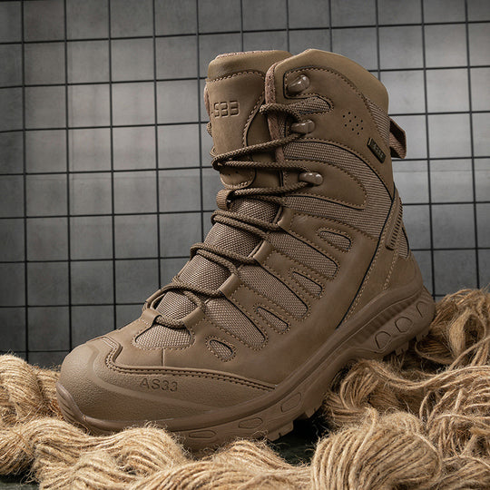 Herren Multifunktionale Bergstiefel mit hohem Knöchelschutz und wasserdichter Membran EB