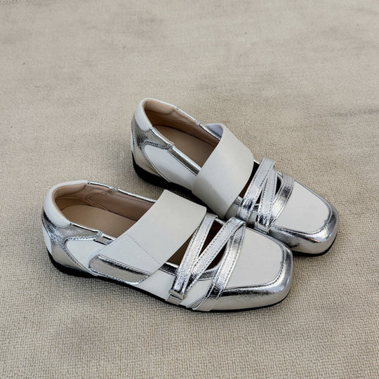 Damen bequeme Alltagsschuhe mit praktischem Klettverschluss und elegantem Obermaterial EB