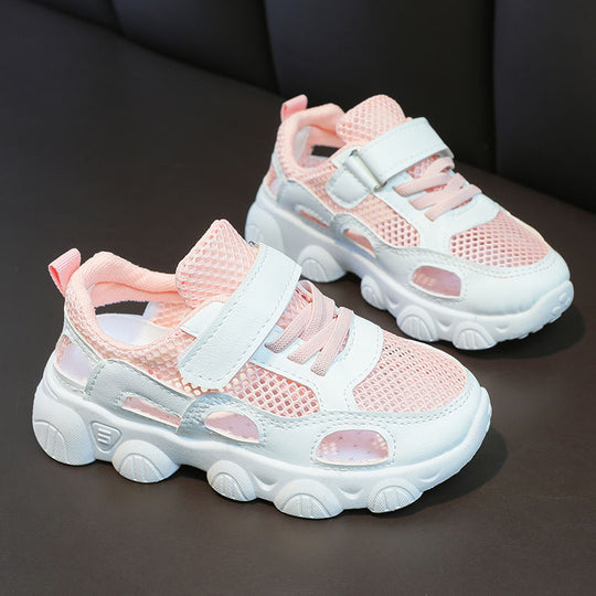 Damen Atmungsaktive Freizeitsneaker mit verstellbarem Klettverschluss und rutschfester Sohle EB