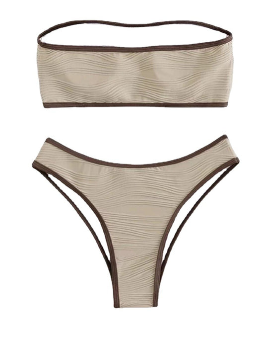 Damen Bandeau Bikini mit bequemer Passform EB