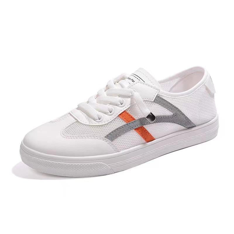 Damen Sportliche Sneaker mit atmungsaktiver Mesh-Oberfläche EB