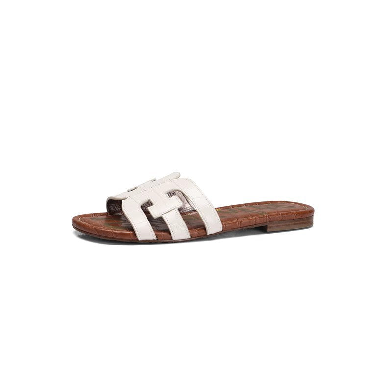 Damen komfortable Sandalen mit elastischen Riemen und trendigem Design EB