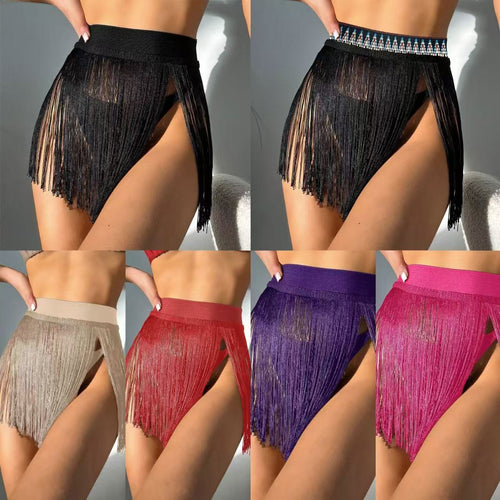 Damen Fransen-Bikini-Slip EB