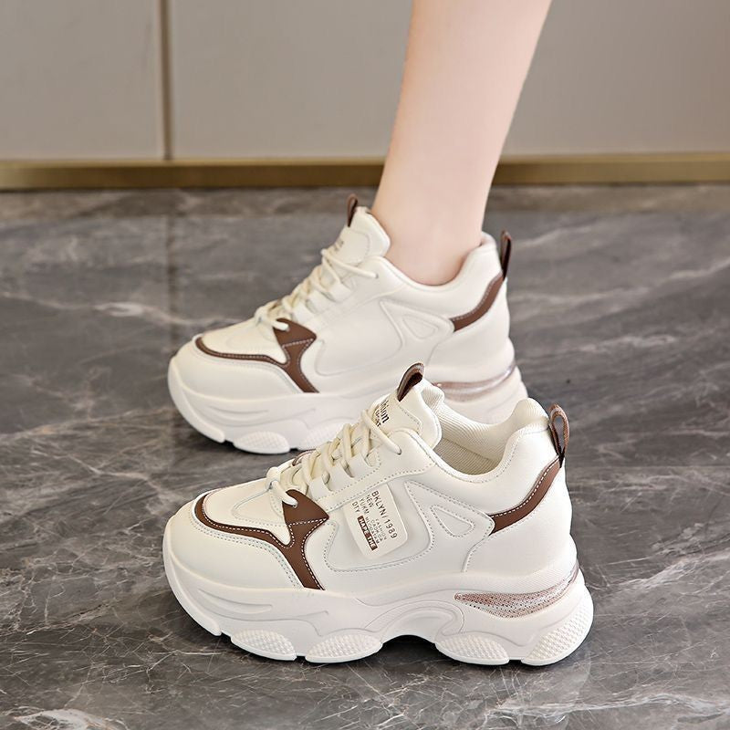 Damen Sportliche Chunky Sneakers mit weicher Dämpfung EB