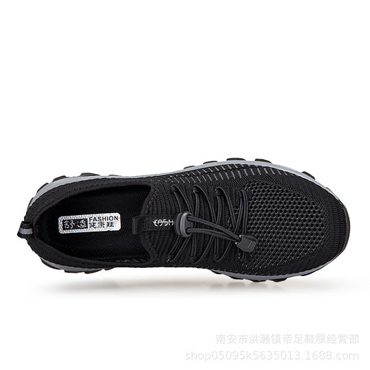 Damen Sportliche Schnürsneaker mit atmungsaktiver Struktur EB