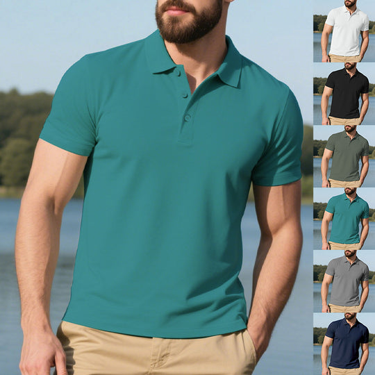 Herren Polo-Shirt mit atmungsaktiver Anti-Pilling-Technologie EB