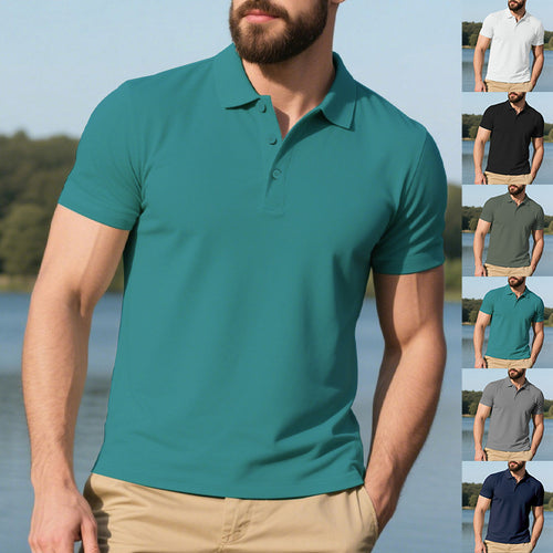 Herren Polo-Shirt mit atmungsaktiver Anti-Pilling-Technologie EB