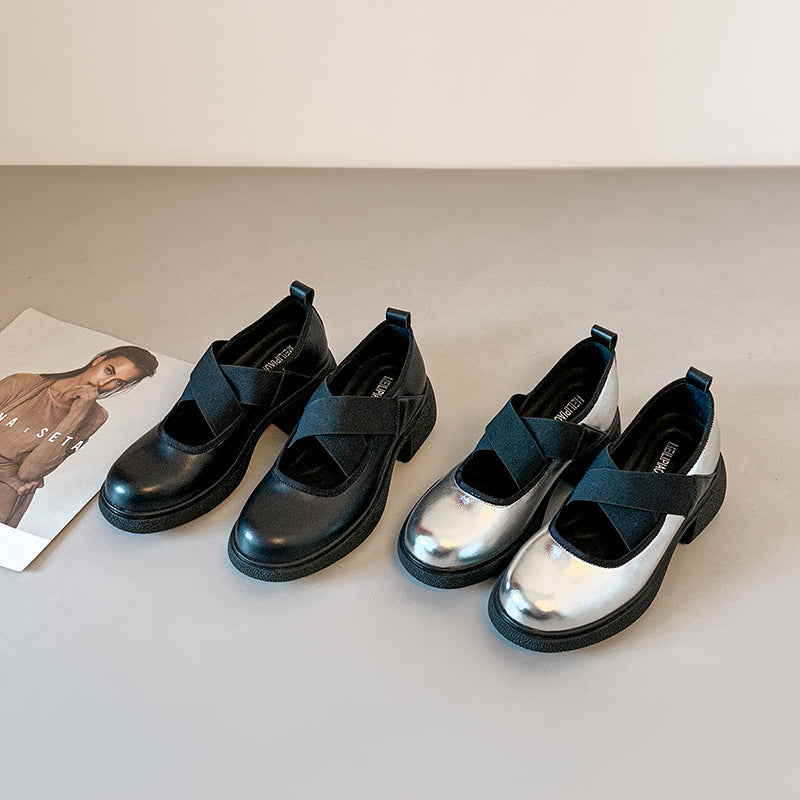 Damen Gemütliche und stilvolle Schuhe mit elastischem Riemen EB