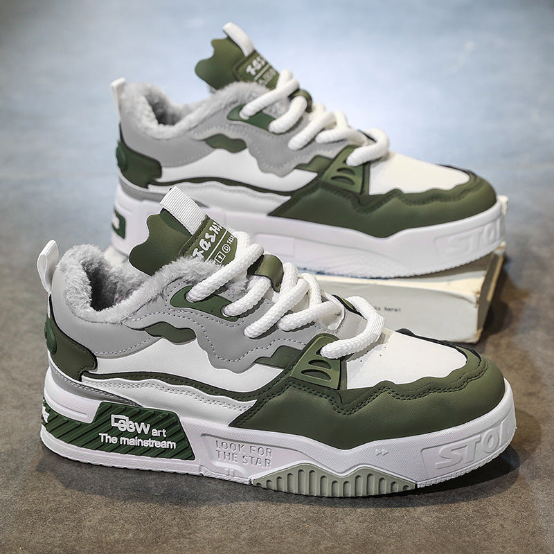 Damen Komfortable Sneaker mit warmem Innenfutter und rutschfester Sohle EB