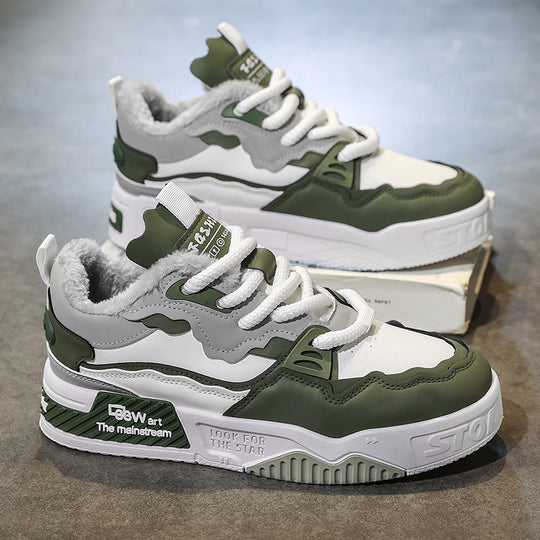 Damen Komfortable Sneaker mit warmem Innenfutter und rutschfester Sohle EB