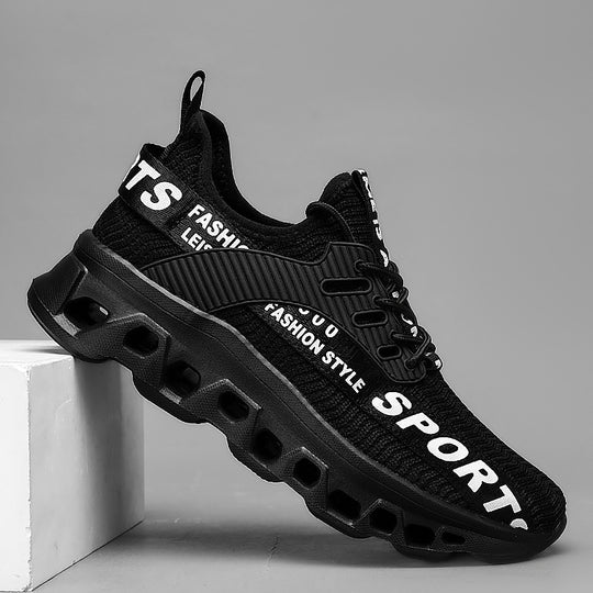 Damen Sportliche Lauf-Sneaker mit elastischem Obermaterial und extrem dämpfender Sohle EB