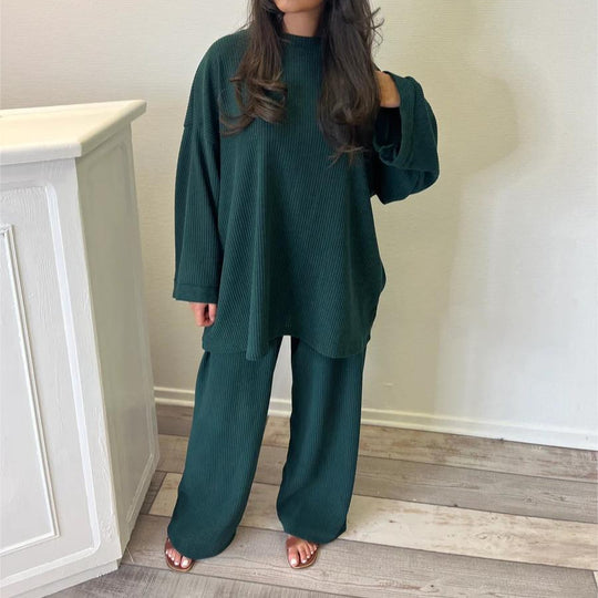Damen Lässiger Strickanzug EB