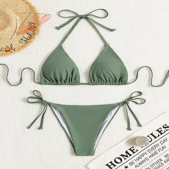 Damen Triangel-Bikini mit raffinierten Bindebändern EB 1778572922