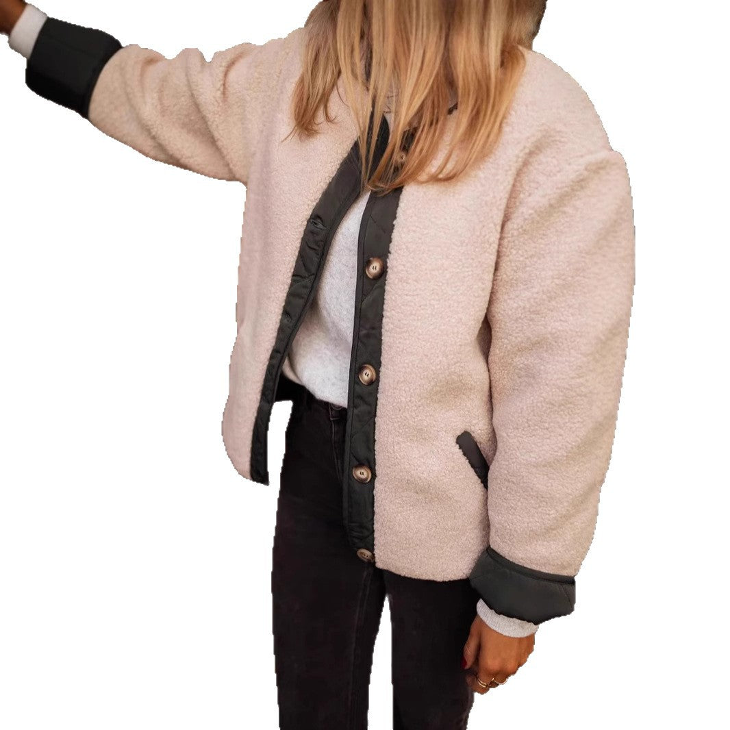 Damen Kuschelige und stylische Fleecejacke EB