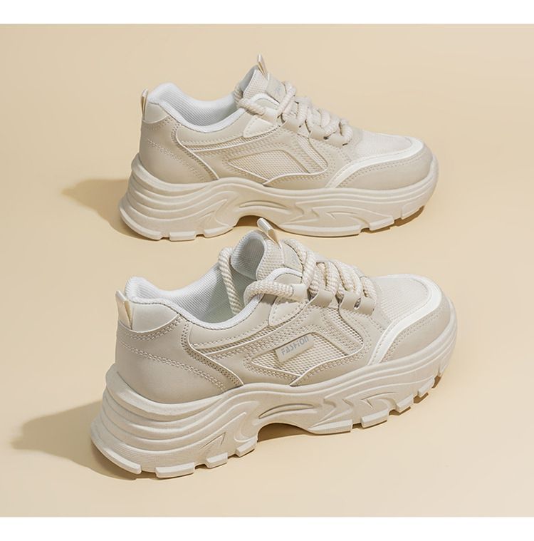 Damen Komfortable Chunky Sneakers mit dämpfender Sohle EB