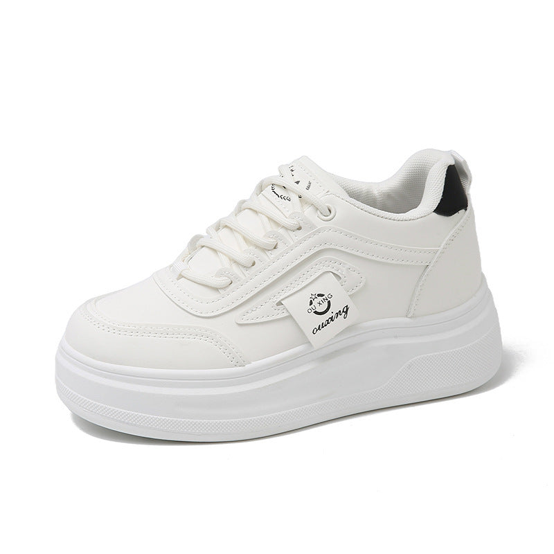 Damen modische Plateau-Sneaker mit sportlicher Dämpfungstechnologie EB