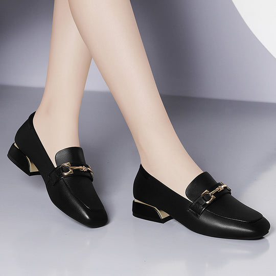 Damen Ballerinas mit modischem Schnallen-Detail EB