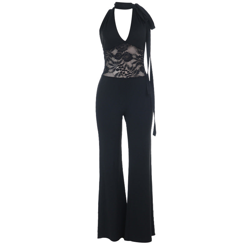 Damen Bodysuit mit Spitzenoberteil EB