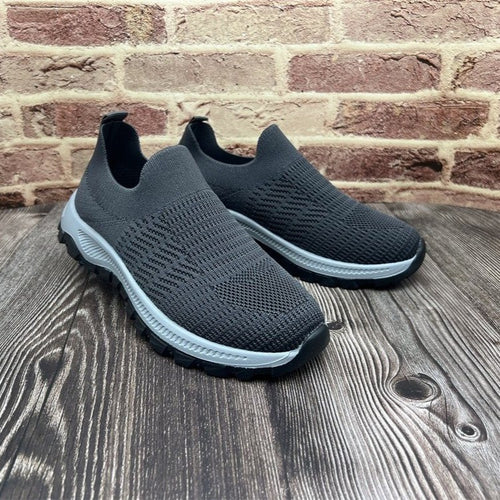 Damen atmungsaktive Slip-On Sneakers EB