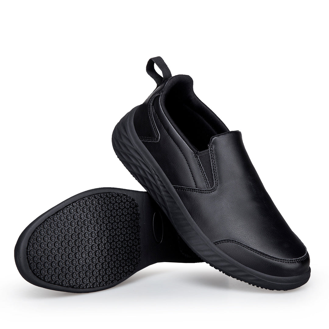 Damen Bequeme Slip-On Sneakers mit rutschfester Sohle EB