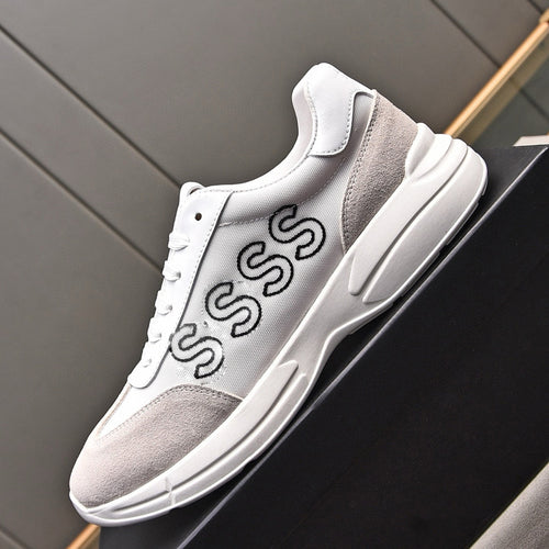 Damen Sportliche Sneaker mit modischem Textil-Design und rutschfester Sohle EB