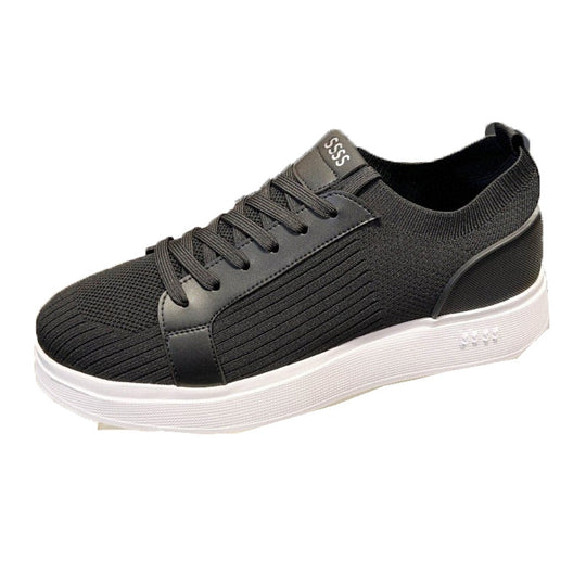 Damen Sportliche Sneakers mit atmungsaktiver Strickoberfläche und flexiblem Sohlenprofil EB