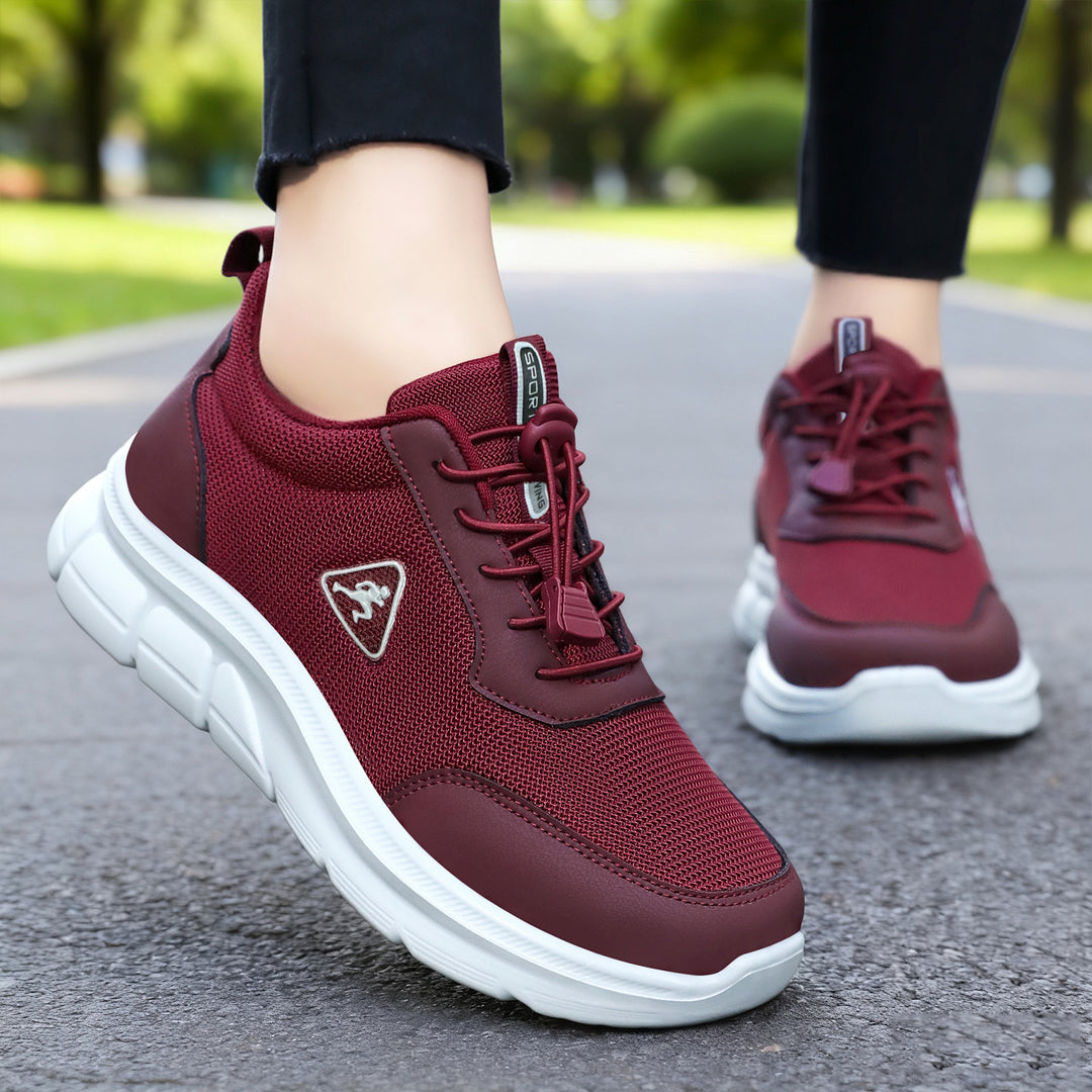 Herren nan robuster Chunky-Sneaker mit atmungsaktivem Mesh, Schnellzug-Kordel und stoßdämpfender EVA-Plateausohle EB