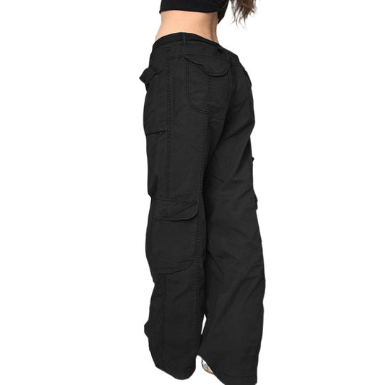 Damen Cargo-Hose mit seitlichen Taschen und verstellbarem Bund EB