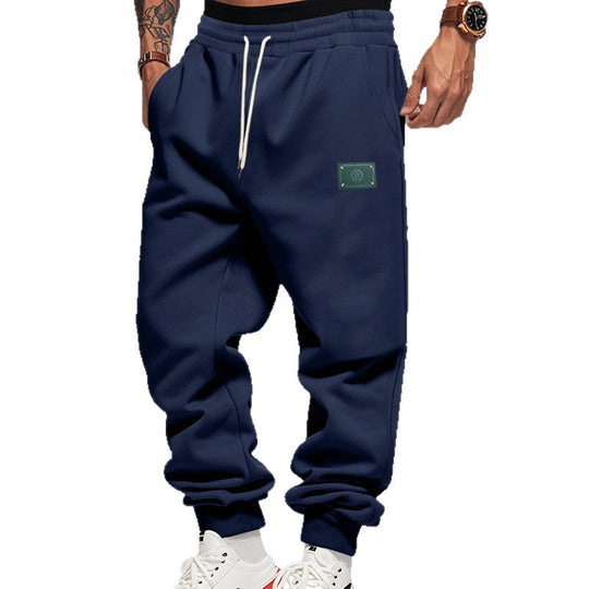 Herren bequeme Hoodie-Jogginghose mit elastischem Bund und praktischen Eingrifftaschen EB